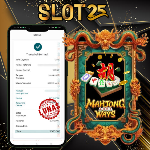 SLOT25 JACKPOT MAHJONG WAYS Rp. 2.300.000,