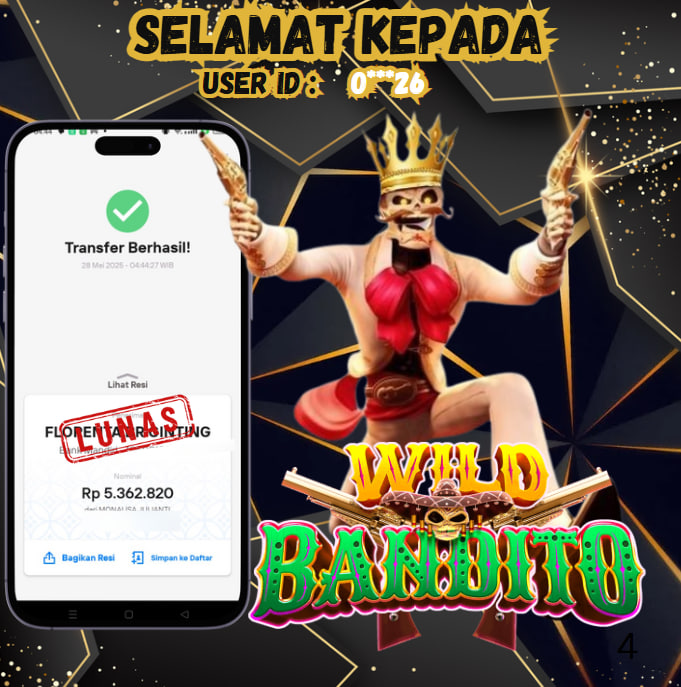 SLOT25 JACKPOT   PG SOFT - WILD BANDITO Rp. 5.362.820